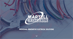 Desktop Screenshot of martellelectric.com